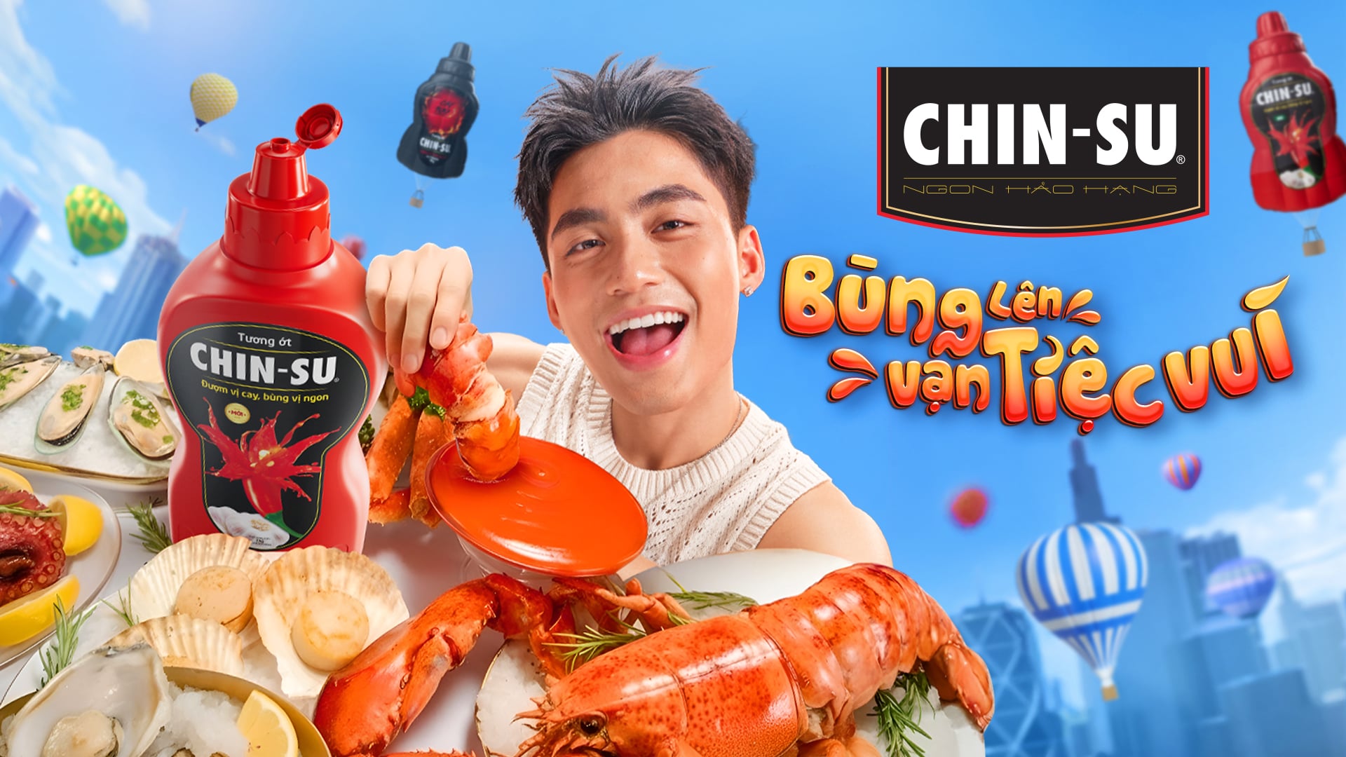 CHIN-SU Chili sauce 1kg - Masan Consumer