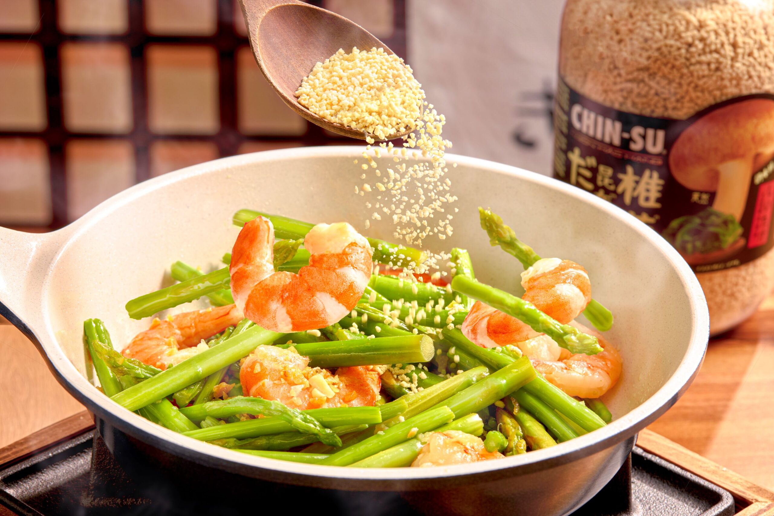 HẠT NÊM CHIN-SU NẤM SHIITAKE & TẢO KOMBU