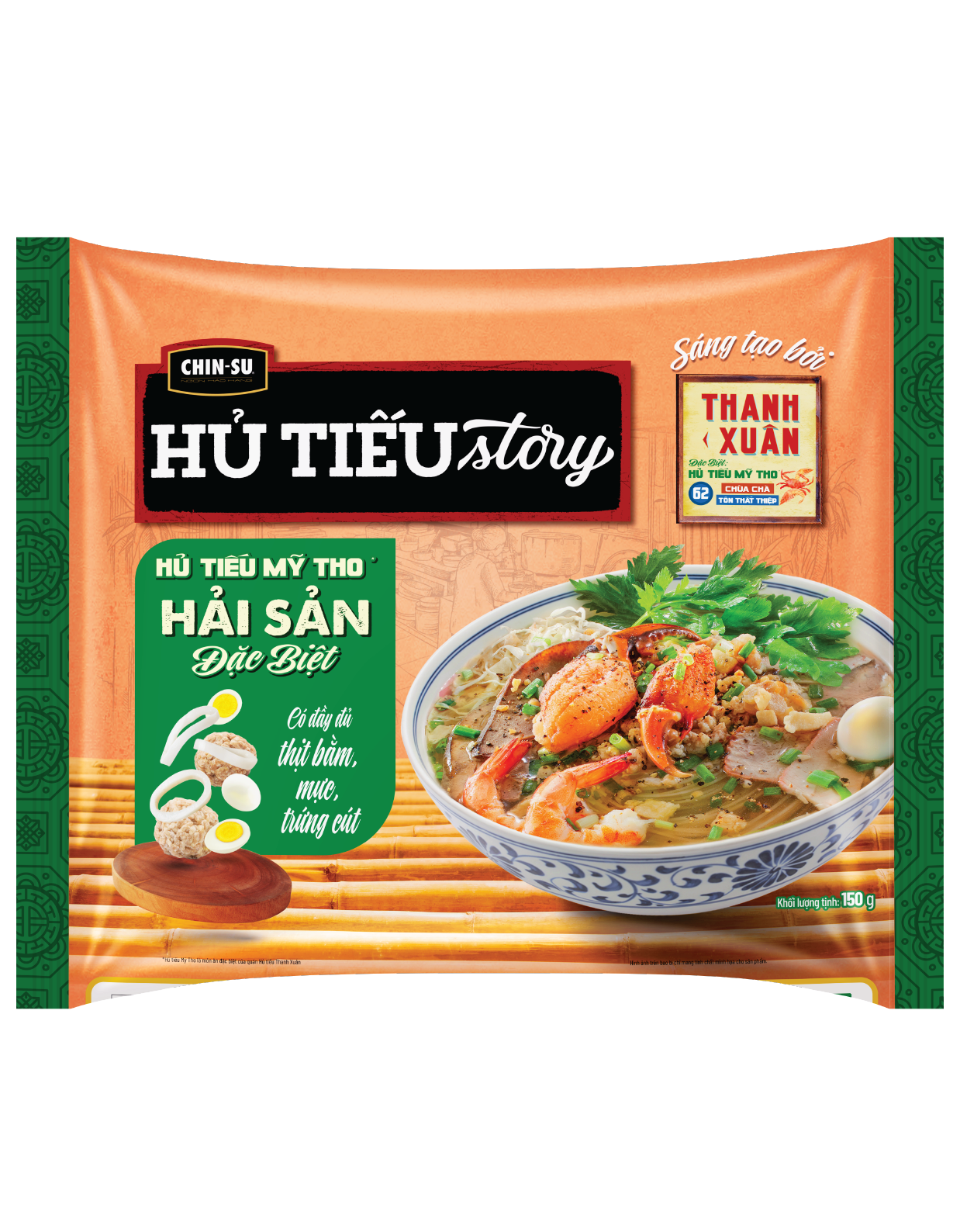 CHIN-SU PHỞ STORY PHỞ THÌN BỜ HỒ GÓI 72G - Masan Consumer