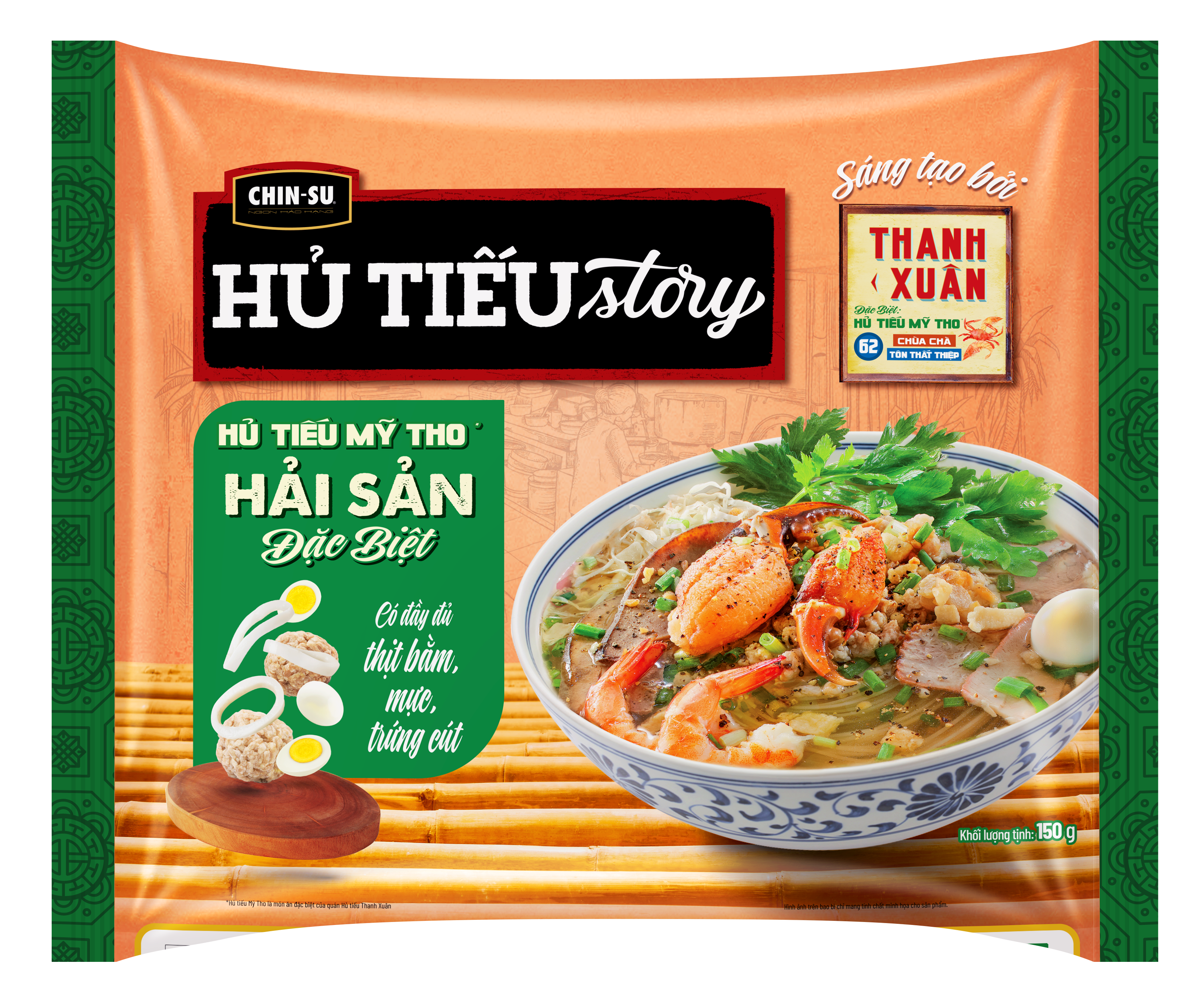 CHIN-SU PHỞ STORY PHỞ THÌN BỜ HỒ GÓI 72G - Masan Consumer