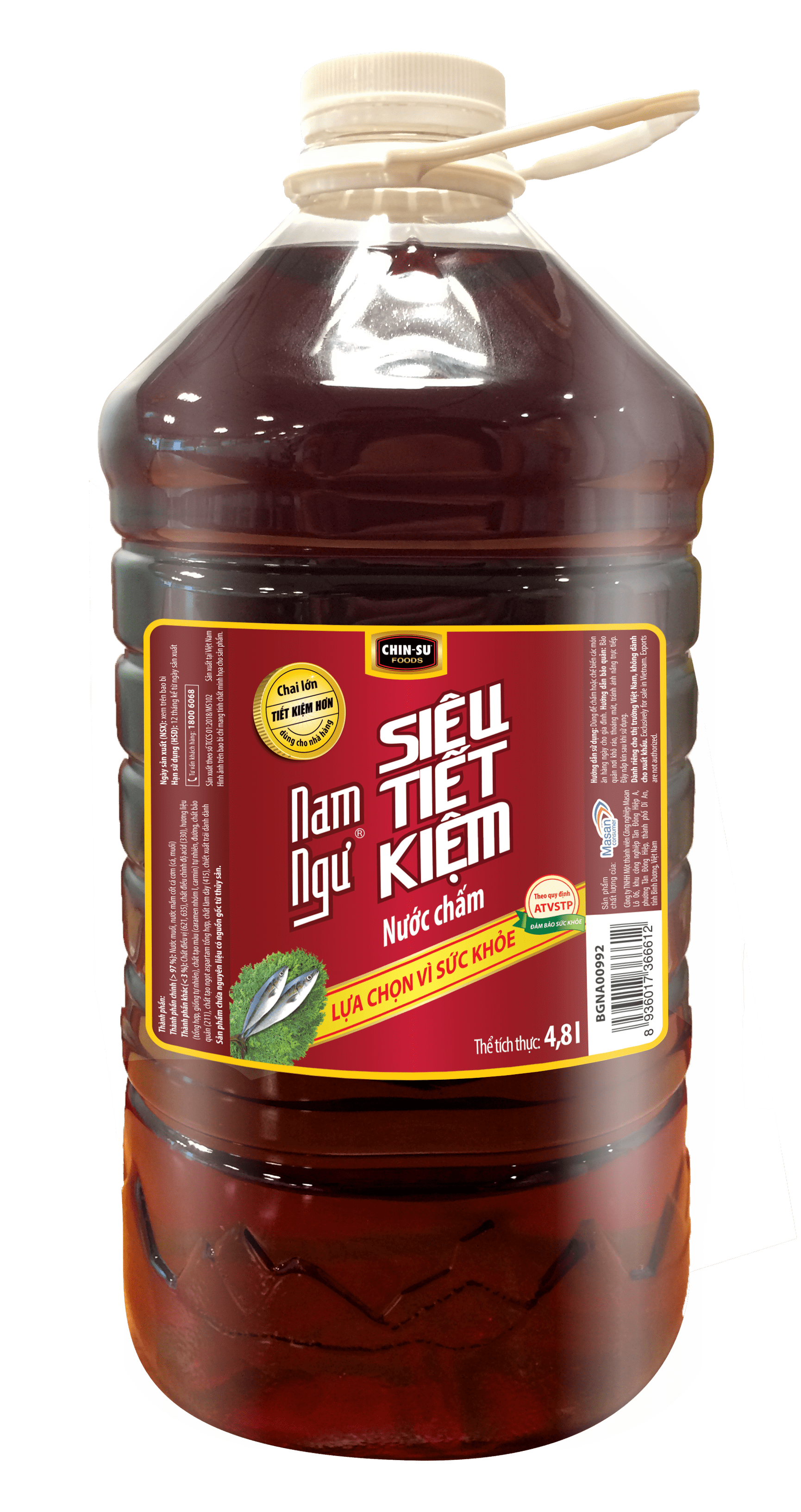 Nam Ngu Dipping Sauce Super Savings 4L8 - Masan Consumer