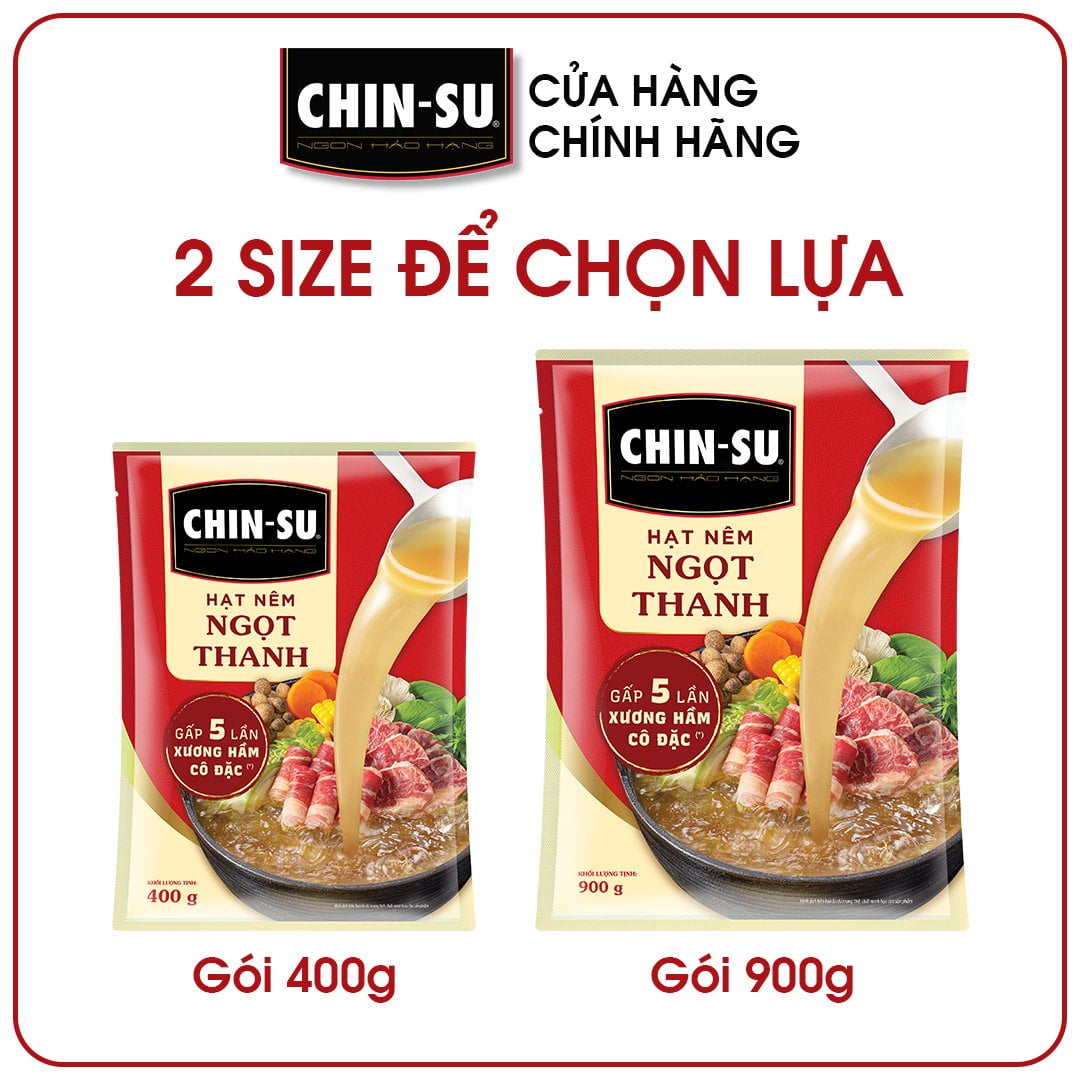 CHIN-SU Pure Sweet Granule 900g - Masan Consumer
