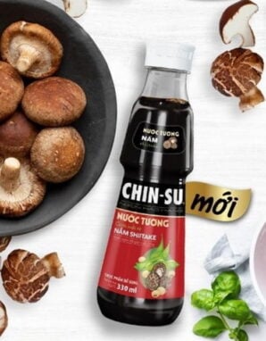 CHIN-SU Soy Sauce Chili Garlic 330ml - Masan Consumer