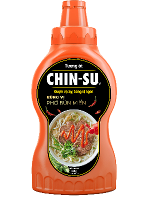 CHIN-SU Chili sauce - Robust flavor of Pho, vermicelli & noodles 235g - Masan Consumer