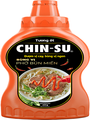 CHIN-SU Chili sauce - Robust flavor of Pho, vermicelli & noodles 235g - Masan Consumer