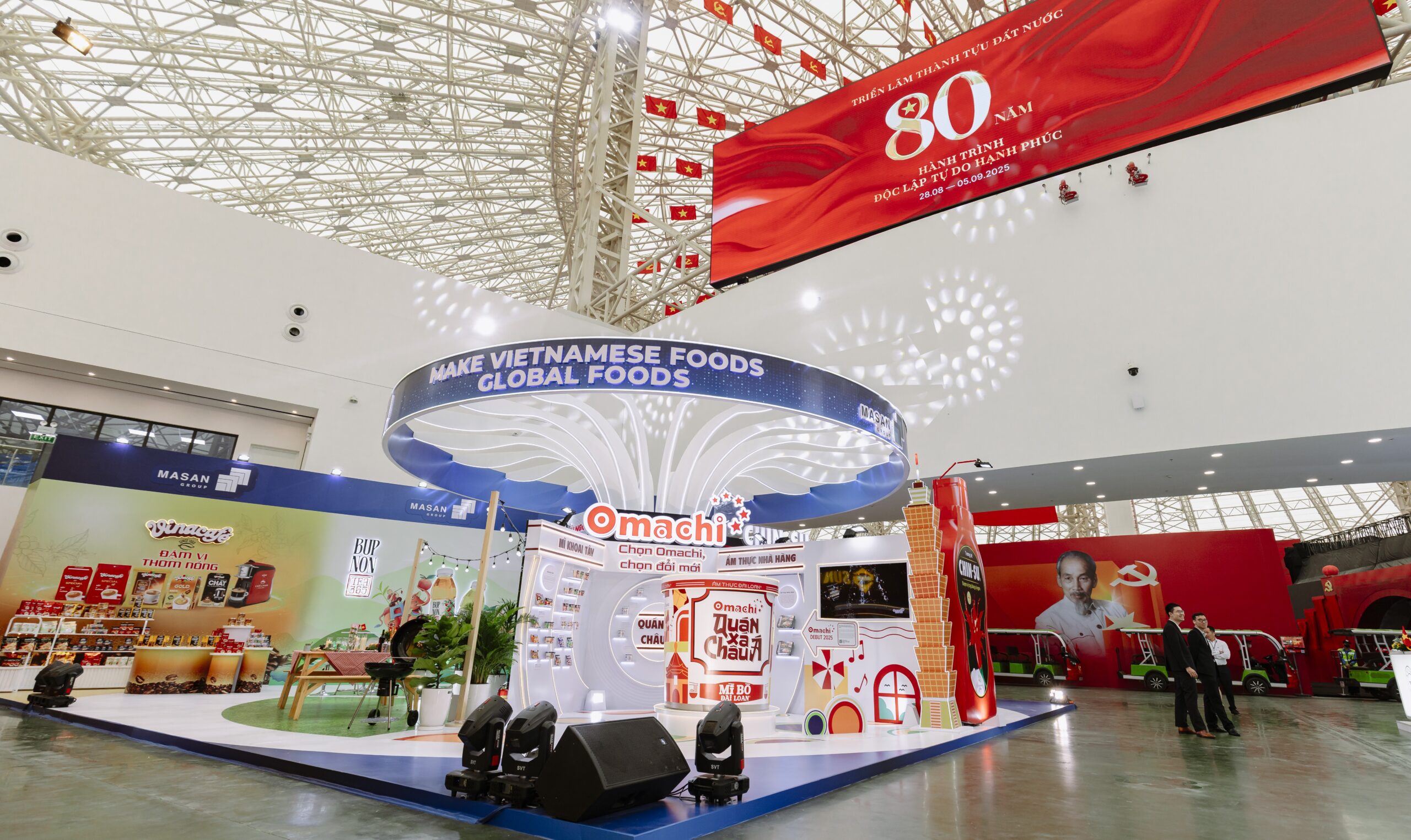 Masan tại Triển lãm thành tựu đất nước 80 năm