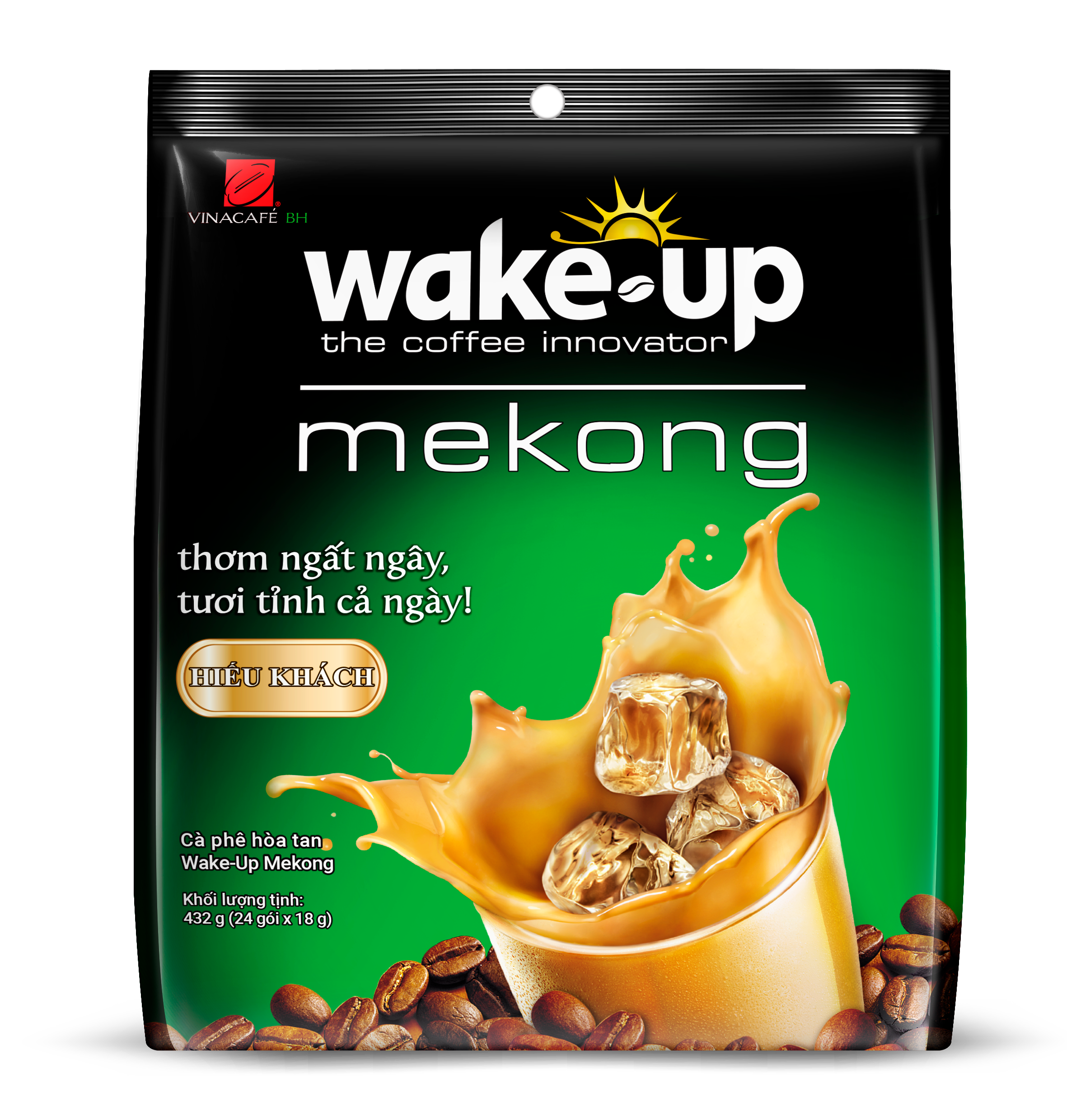 Cà phê hòa tan 3 trong 1 - Wake-Up Mekong - Masan Consumer