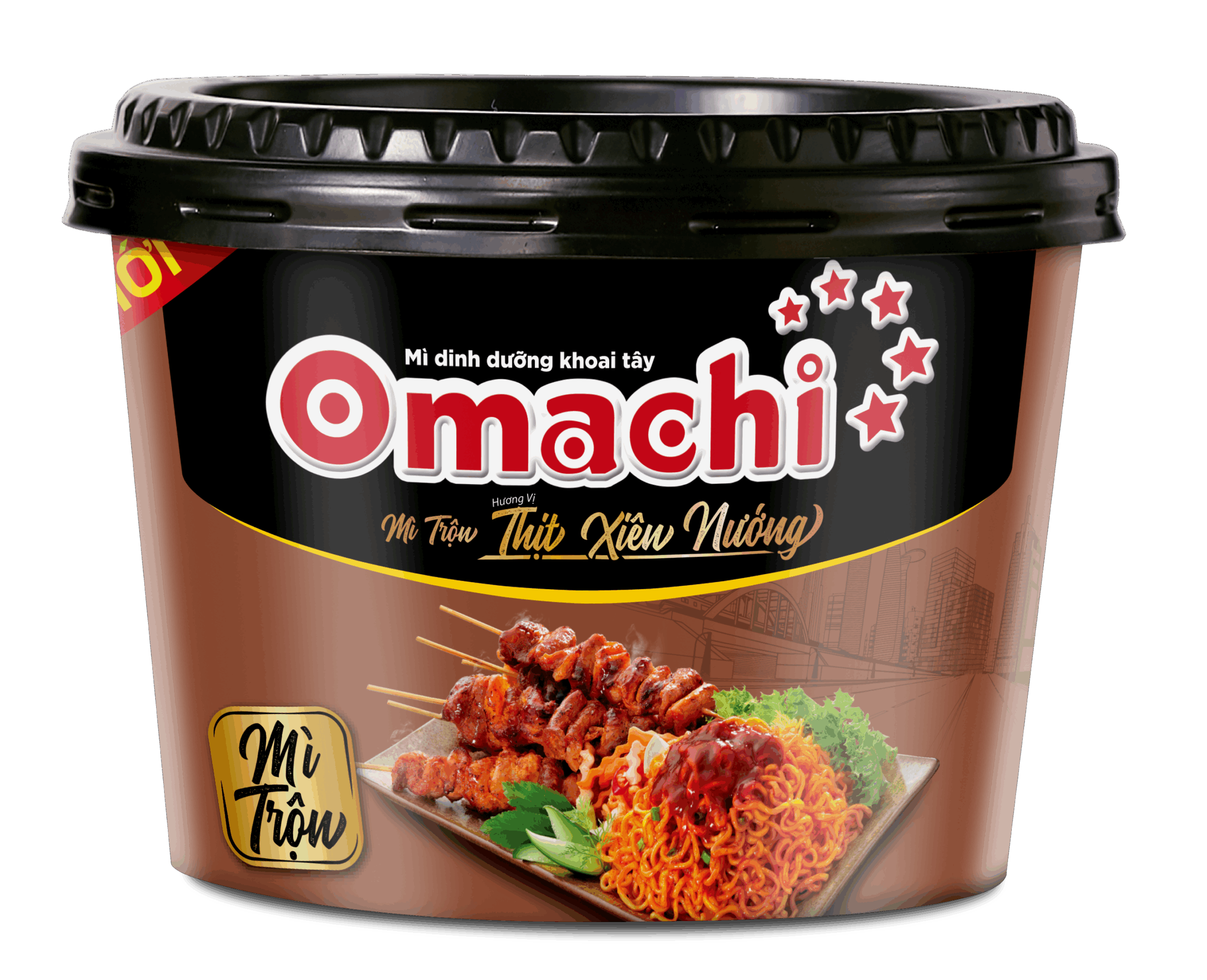 Omachi on-the-go hotpot - Clam, Mushroom & Seaweed - Cup 63gr - Masan Consumer