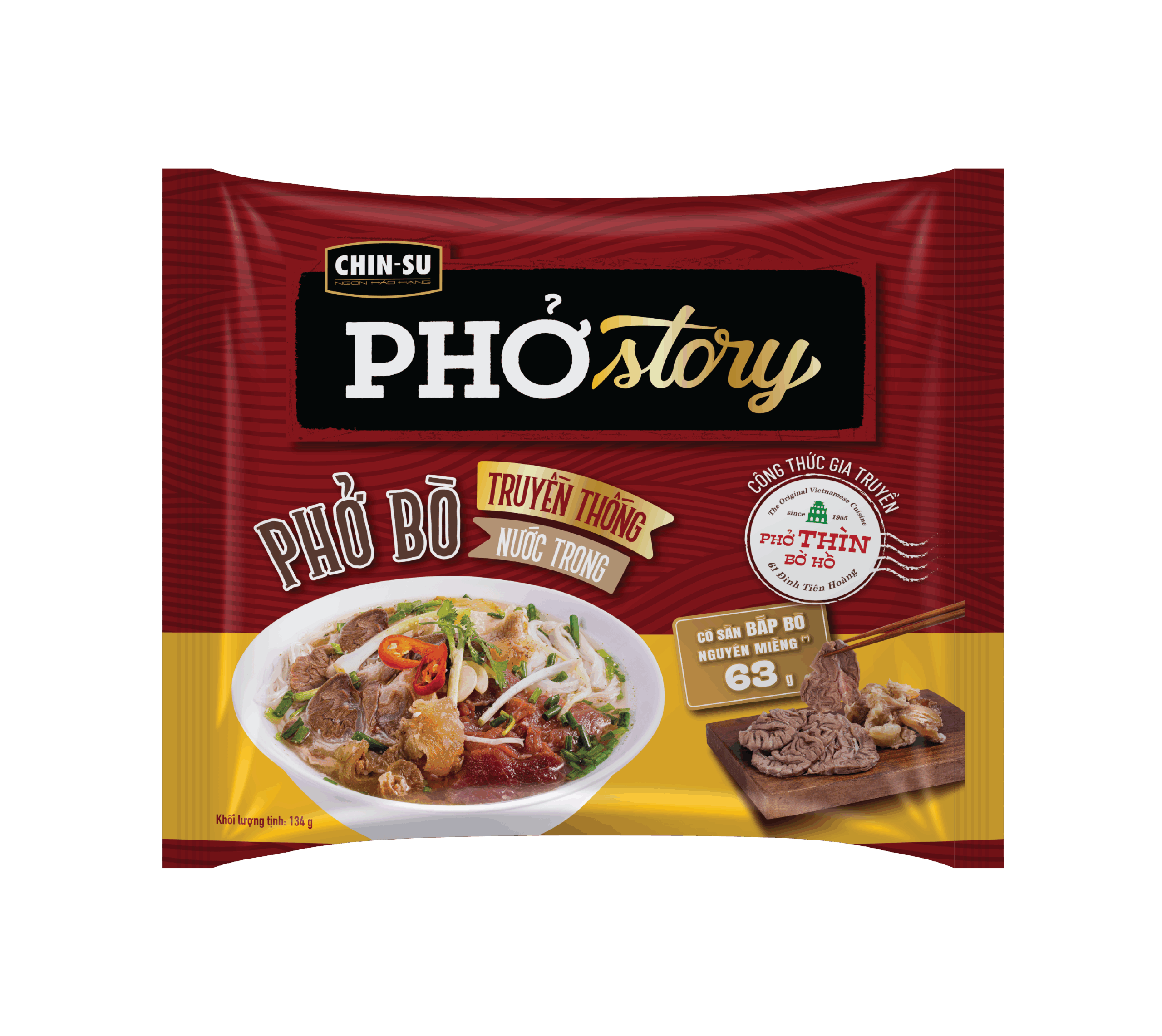 Omachi Potato Instant Noodles - Stewed Ribs with Five Fruits Flavor - Masan Consumer
