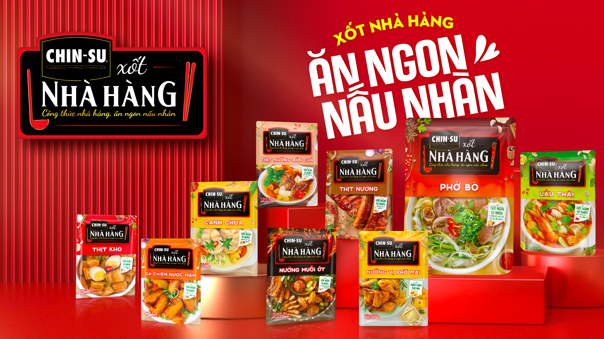 CHIN-SU Xốt Nhà Hàng Sườn Xào Chua Ngọt - Masan Consumer