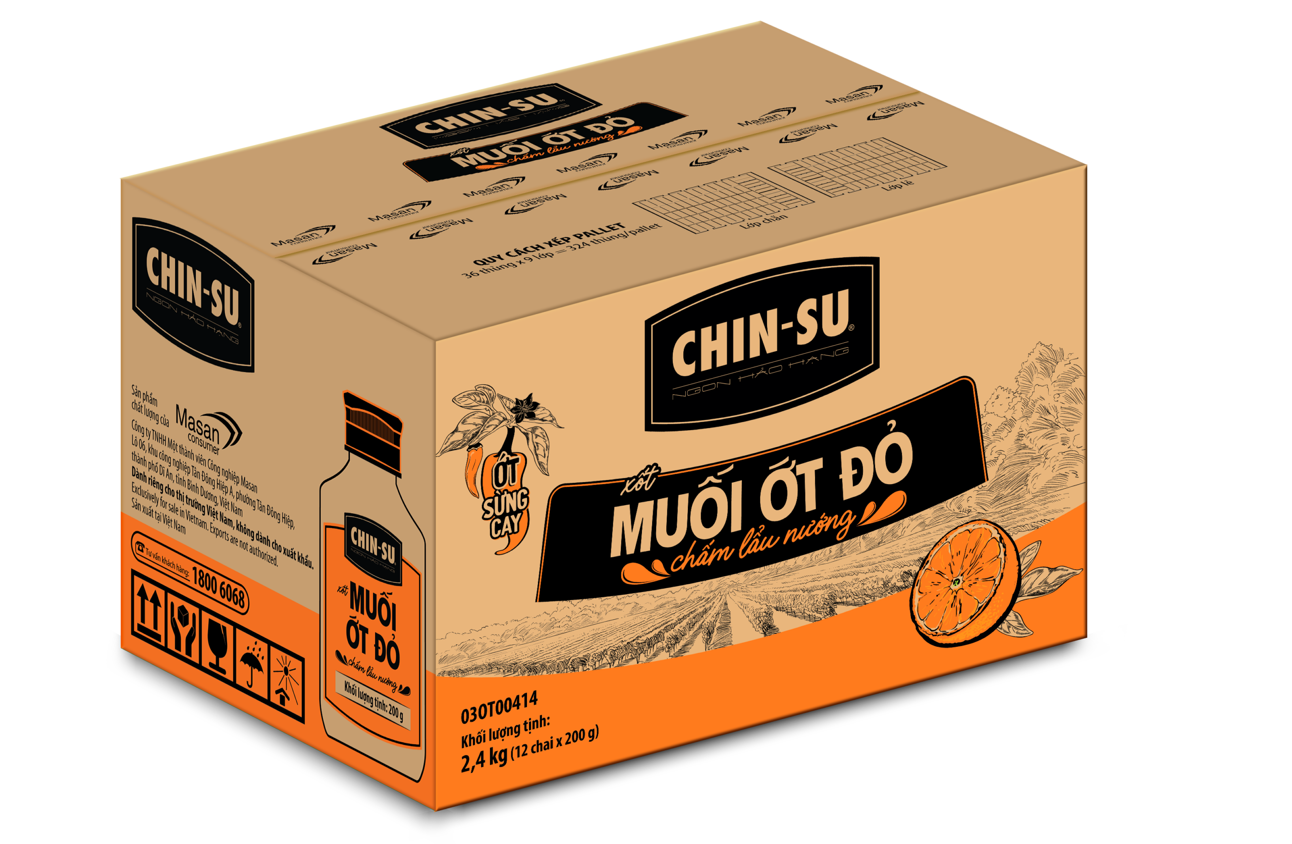 Bộ đôi Xốt Muối Ớt Xanh & Muối Ớt Đỏ CHIN-SU - Masan Consumer