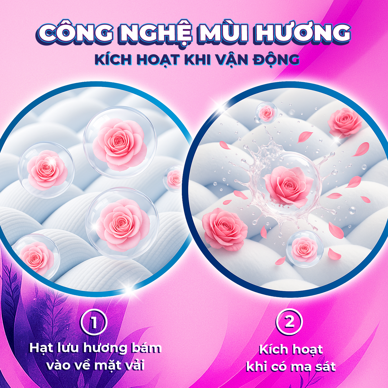 Chanté 8-in-1 Active Laundry Detergent & Softener​ Elegant French Rose Scent - Masan Consumer