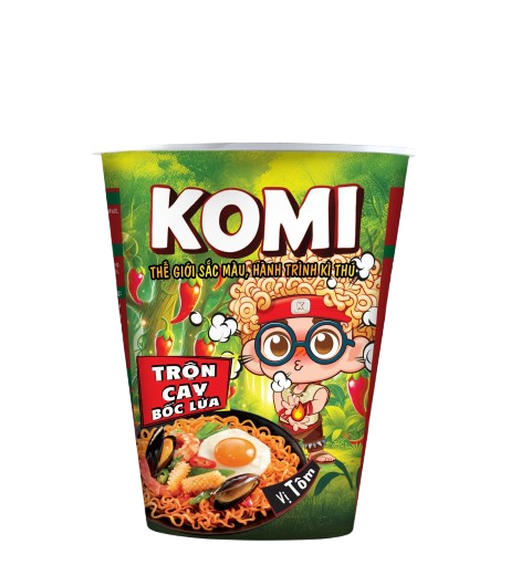 Omachi Potato Instant Noodles - Stewed Ribs with Five Fruits Flavor - Masan Consumer