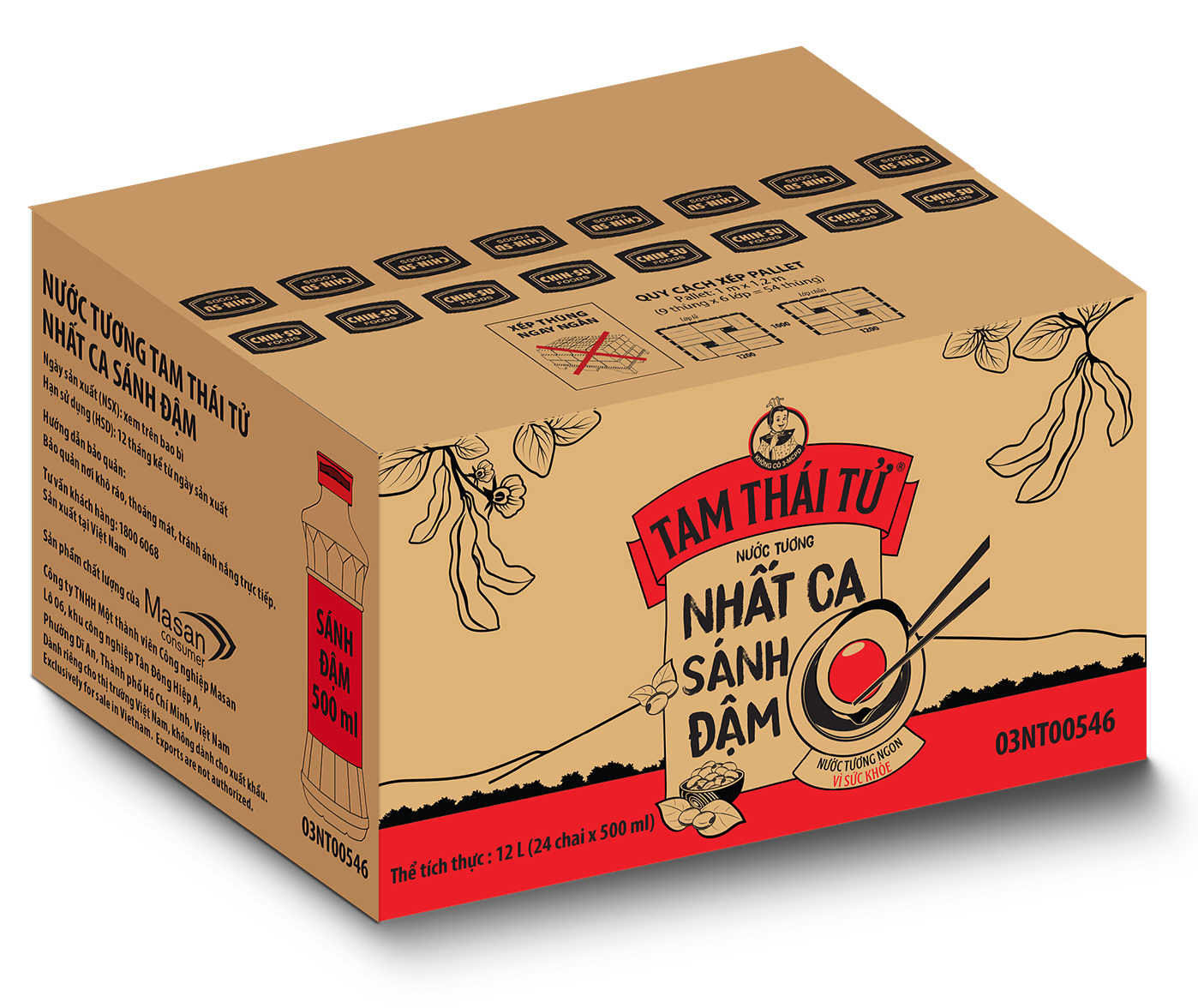 Tam Thai Tu Nhat Ca Sanh Dam Rich Soy Sauce - Masan Consumer