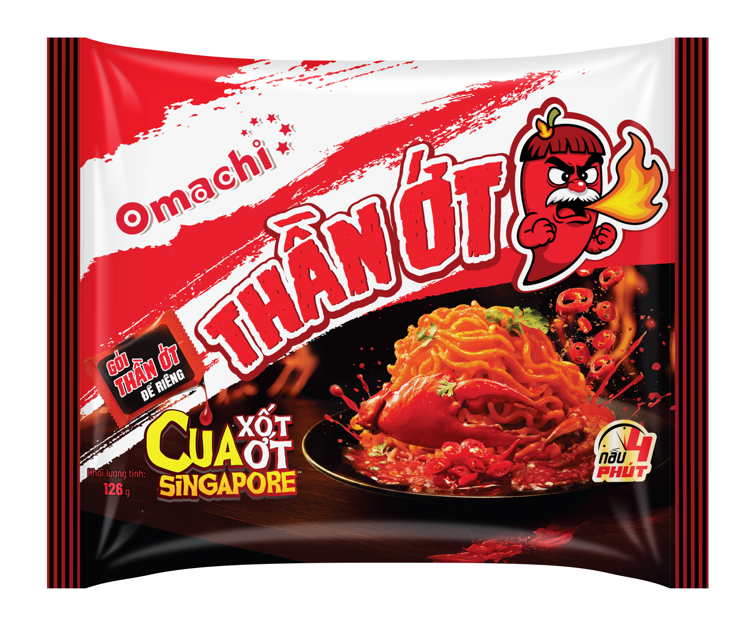 Omachi Potato Instant Noodles - Stewed Ribs with Five Fruits Flavor - Masan Consumer