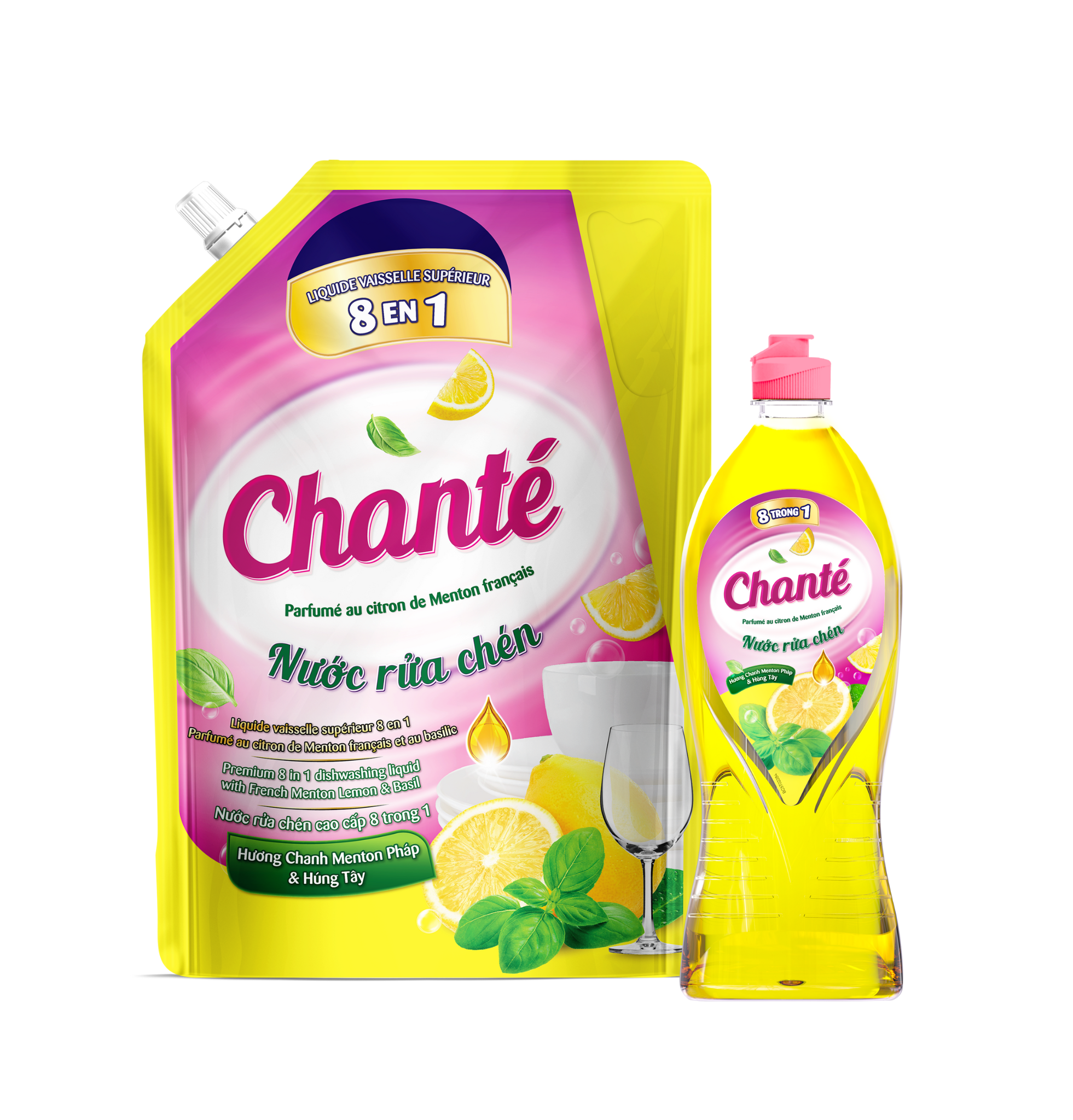 Chanté 8-in-1 Dishwashing Liquid - Masan Consumer