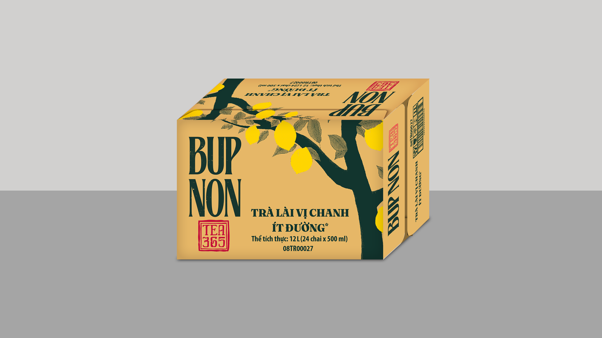 Bupnon Tea 365 Low-Sugar Lemon Jasmine Tea - Masan Consumer